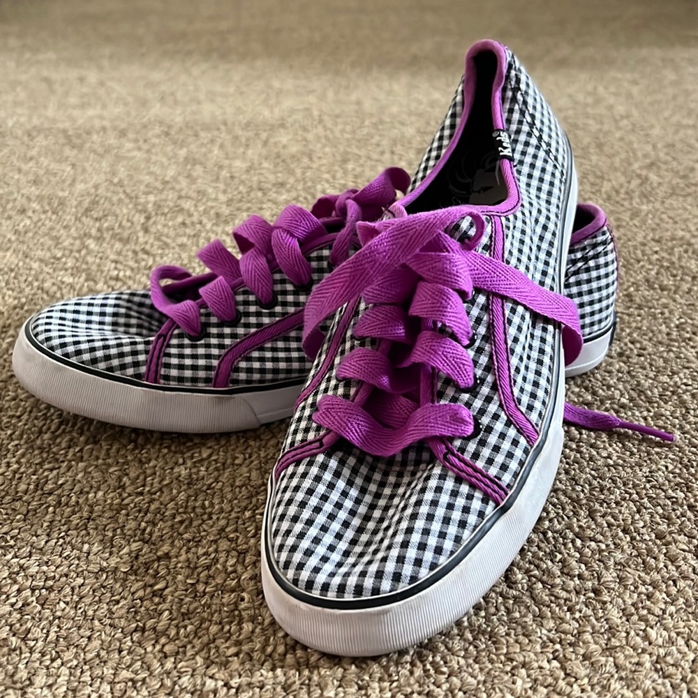 Gingham keds